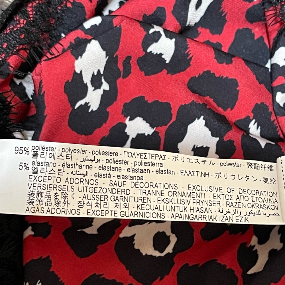 Zara leopard print camisole midi dress - Picture 8 of 10